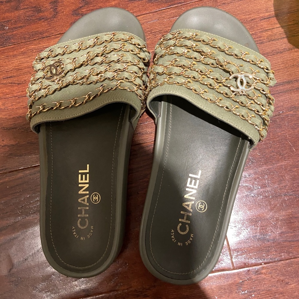 Authentic Chanel slippers